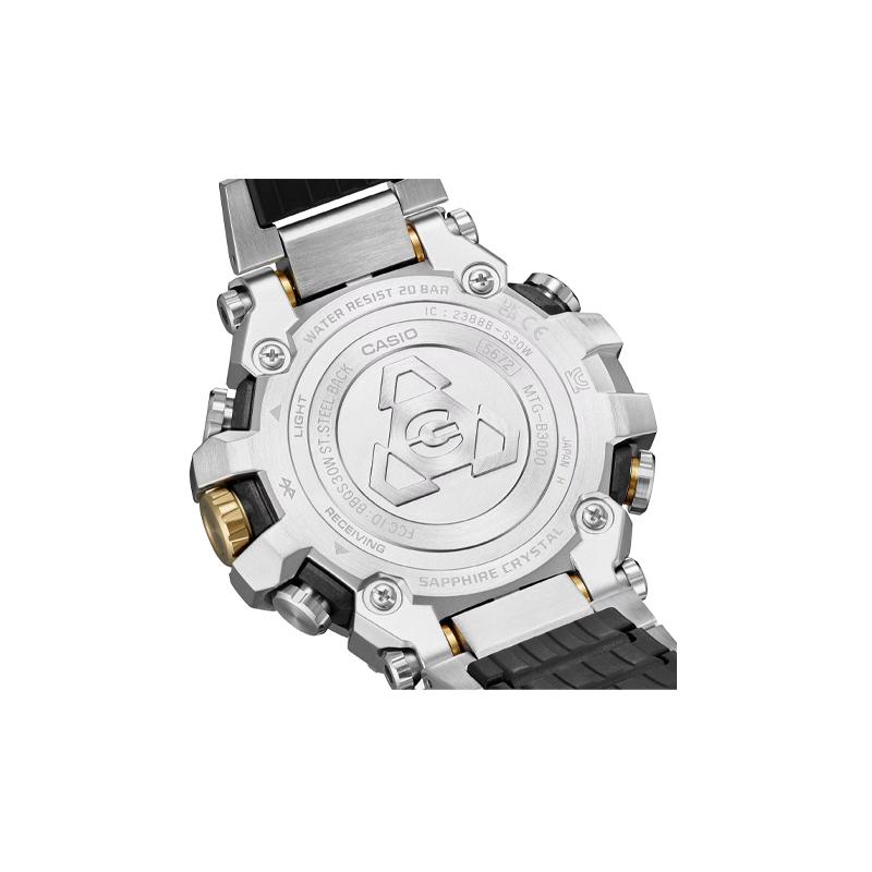 Casio Серия MT-G G-SHOCK Серия MTG-B3000 Водонепроницаемость 200 метров Шестистанционное радиоволновое соединение Bluetooth Солнечная энергия Кварцевые MTG-B3000D-1A9JF