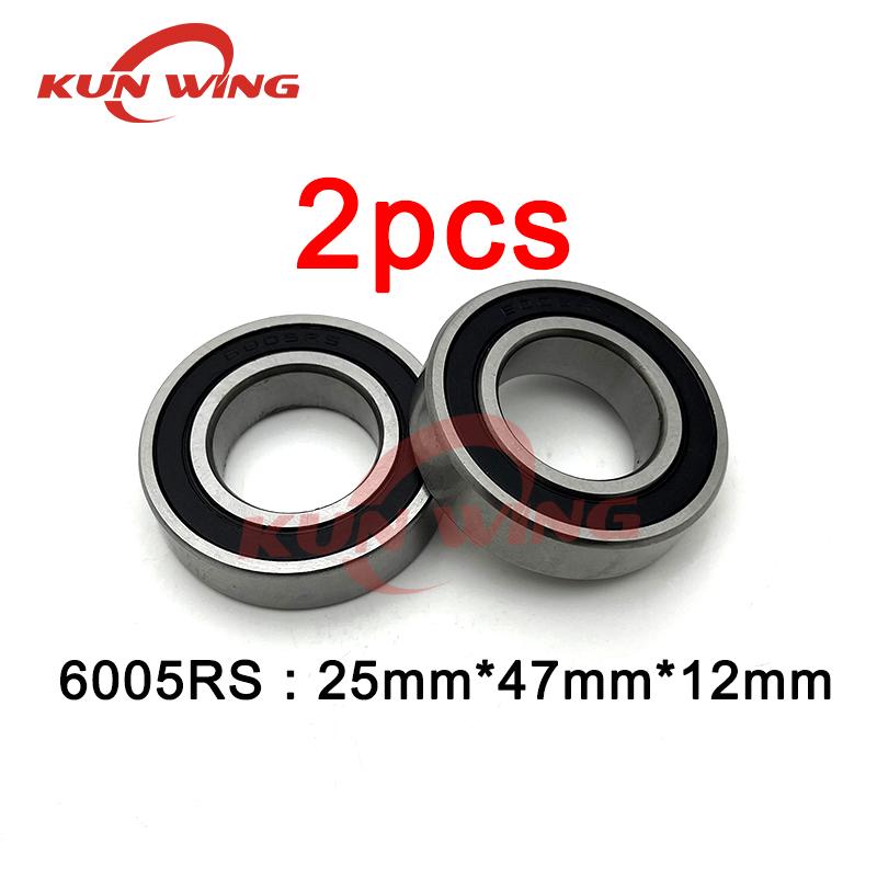 2pcs Bearing 6000 6001 6002 6003 6004 6005 6006 6007 RS High Quality Bearing