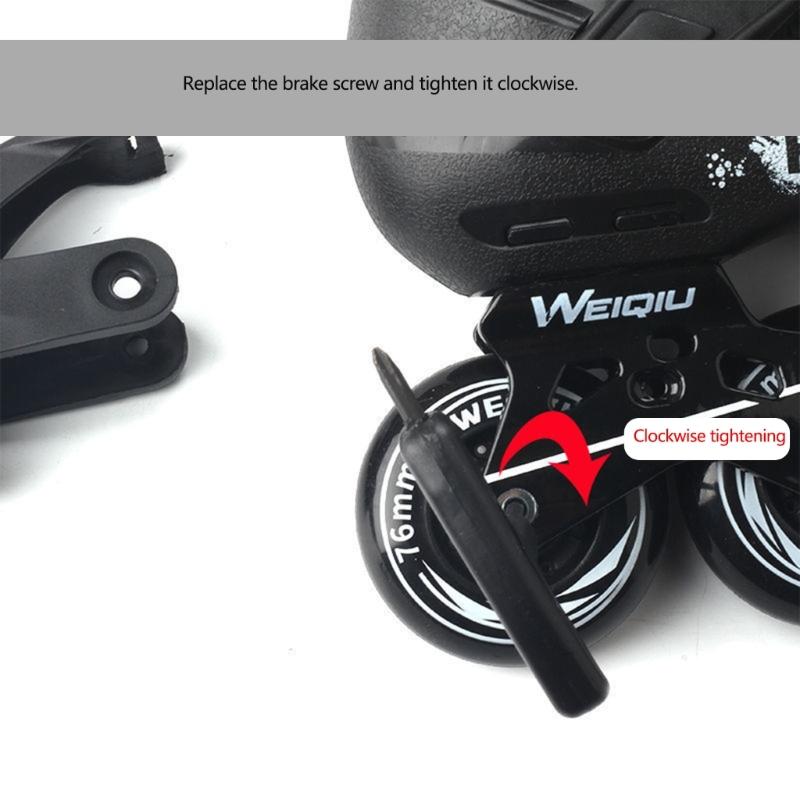 1 шт. Роликовые коньки Встроенные тормоза Замена Роликовые коньки Роликовые коньки Тормозной блок Универсальные Тормозные колодки для роликовых коньков