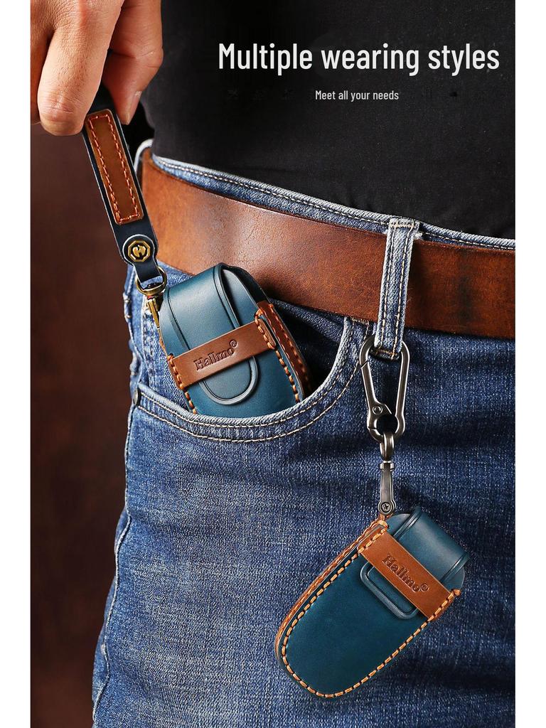 Кожаный чехол для ключа Toyota Sienna, Tundra, Vellfire и Alphard с пряжкой