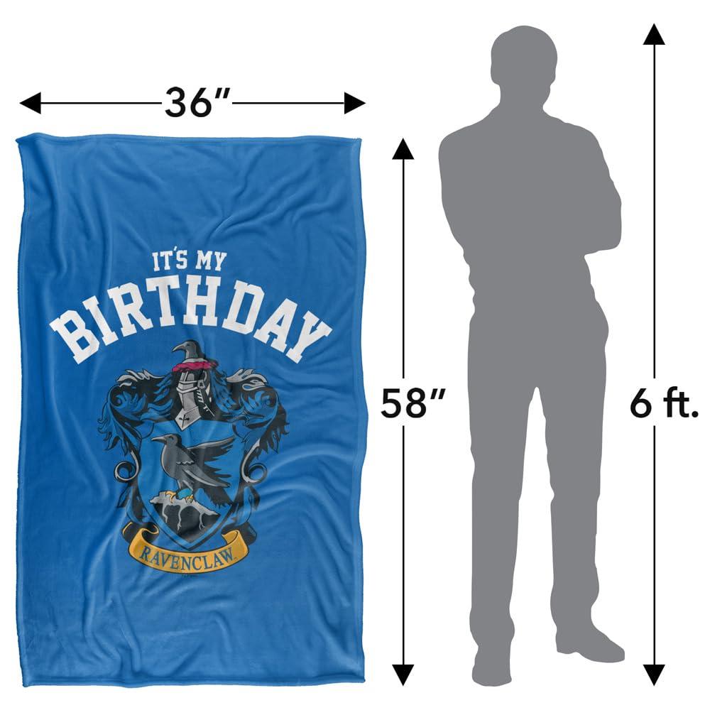 Harry Potter It´s My Birthday Ravenclaw Blanket