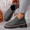 Women Boots Comfortable Shoes for Women Plus Size Platform Boots Female Thick Sole Ankle Boots Women Botas De Mujer