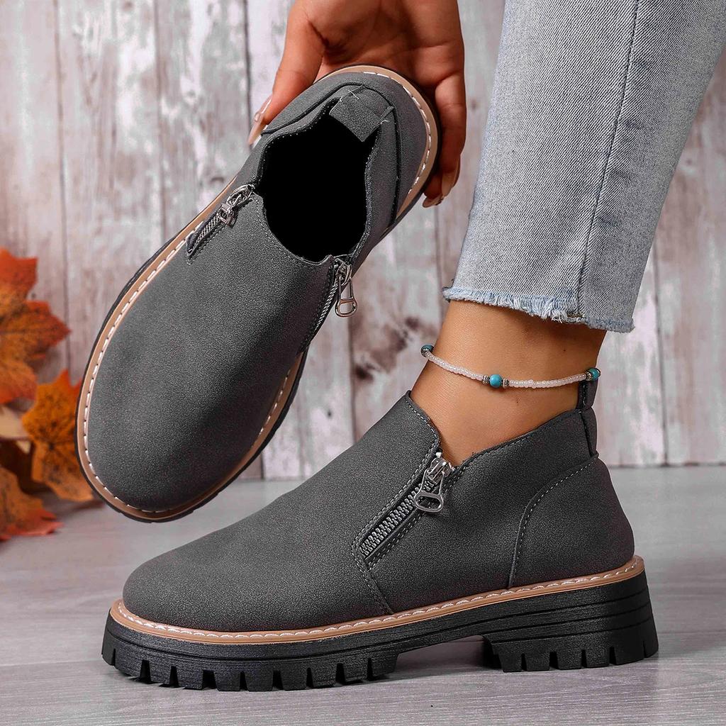 Women Boots Comfortable Shoes for Women Plus Size Platform Boots Female Thick Sole Ankle Boots Women Botas De Mujer