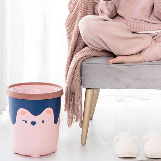 Мусорное ведро для мусора, многофункциональное полипропиленовое пластиковое ведро большой емкости, широкое применение, мусорное ведро для офиса