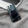 Cute owl pattern  Soft Silicone phone Case for Samsung Galaxy A73/A71/A72/A70/A53/A52/A51 - Black
