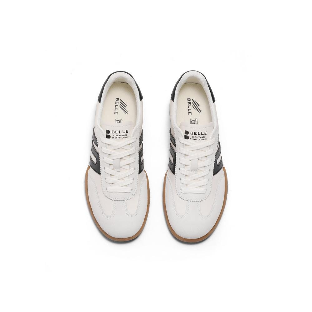 Belle Leisure Comfortable Color blocked Forrest Gump Shoes for Women 2025 Spring New Fashion Versatile Board Shoes