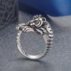 Fierce Tiger Adjustable Opening Ring Men And Women Vintage Animal Jewelry Gift