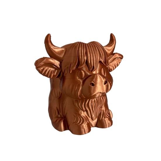 Trailer Hitch Cover Highland Cow Design Scratch Resistant Plastic Ball Cap Small Trailer Hitch Cover Funny Truck Accessory