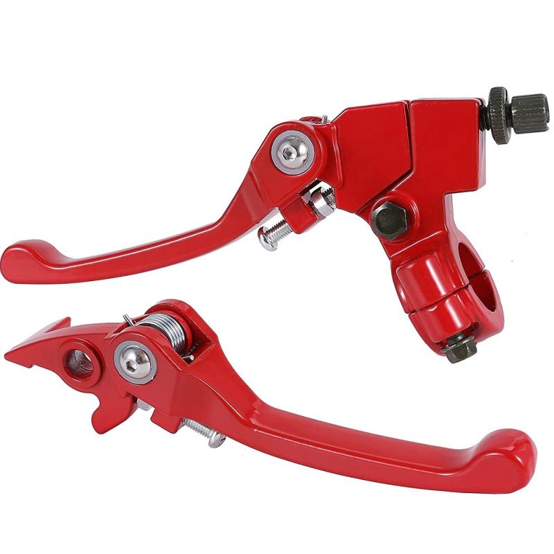1 пара складных алюминиевых рычагов сцепления и тормоза для внедорожных квадроциклов, аксессуары для модификации, совместимые с