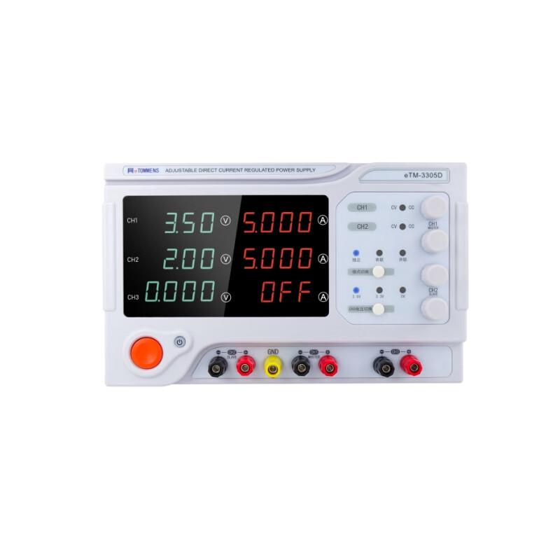 Одноканальный линейно регулируемый источник питания постоянного тока eTM-3305D (Китайская версия)