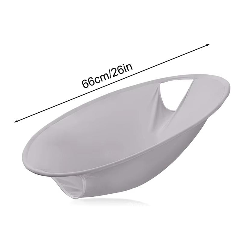 Portable Foldable Dirty Clothes Basket Hanging Bathroom Laundry Hamper Large Capacity Pop Up Laundry Storage Basket