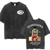 Anime Hajime No Ippo Washed Vintage T-Shirt Kamogawa Boxing Gym Harajuku T-Shirt Makunouchi designer clothing designer clothing men mens clothing19