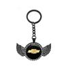 dbmxsr1 Diamond Car Badge Keyrings Fashion Key Chain Accessories for Chevrolet Captiva Spark Aveo Matiz Cruze S10 Sail Trax Tahoe Malibu