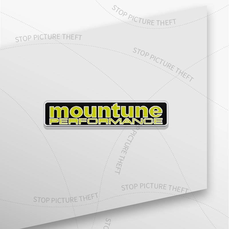 1Pcs 3D Metal Mountune Performance Racing Logo Emblem Car Rear Tail Bumper Trunk Sticker For Ford Focus Fiesta Mondeo Kuga Puma