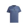 Comfortable Casual Sports Crew Neck Short Sleeve T-Shirt Men Tops Sky-Blue IT3938
