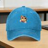 Washed Baseball Cap Funny Style Cat Spring Trucker Hat For Women Unisex Trendy Hiking Fishing Sun Baseball Caps