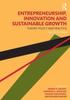 The Entrepreneurship, Innovation, and Sustainable Growth : Theory, Policy, and Practice Book