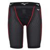 Mizuno Бейсбол Dry Aeroflow KUGEKI Скольжение 12JBAP2496 x (МИЗУНО) Штаны, (Черный Красный/LL/Мужской)