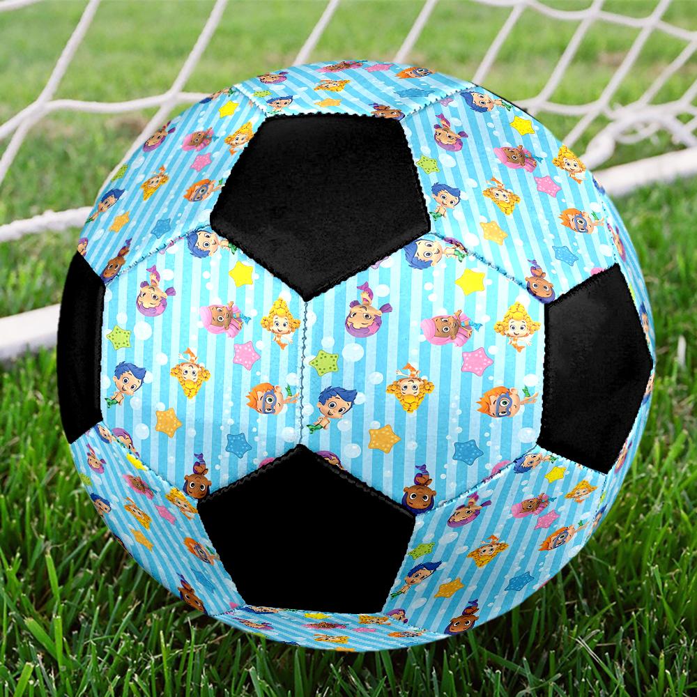 Bubble Guppies Theme Size 5 Soccer Ball, Suitable for Both Indoor and Outdoor Matches, a Gift Suitable for Everyone.