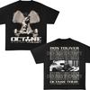 Дон Толивер Octane Tour Графичный Хип-Хоп Уличная Одежда Унисекс 2026 Хип-Хоп Графичный Хип-Хоп Унисекс Футболка для Мужчины и Женщины Модный Хлопковый Оверсайз Короткий