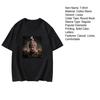 Adults Casual T-Shirt Chinese Black Myth Game Graphic Tee Cotton Blend Round Neck