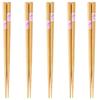 Happy Set of Made In PID0762 J-kitchens Chopsticks, 5, Material Wood, Chopsticks, Japan,