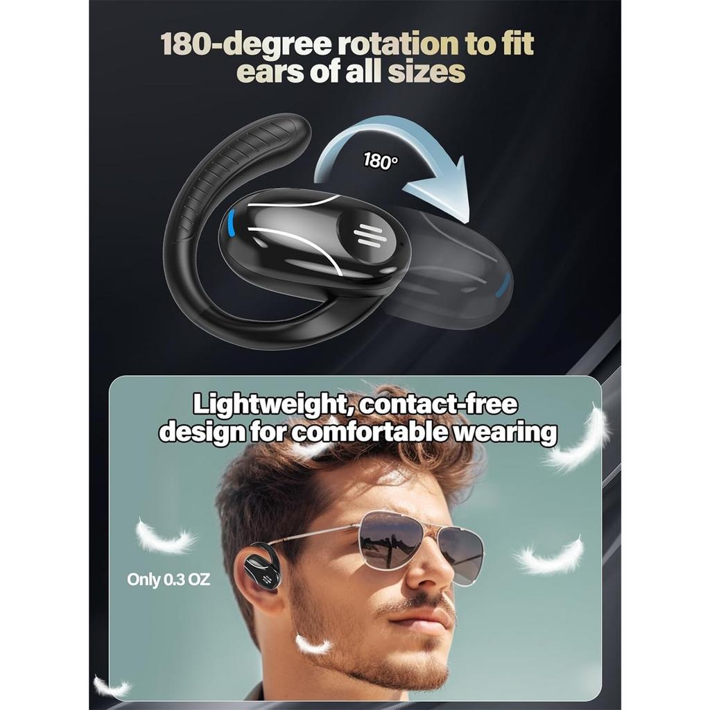 Наушники-вкладыши с функцией перевода Ai Wireless Bluetooth 5.4, 144 языка и диалекты, офлайн-перевод, наушники для путешествий, бизнеса, обучения