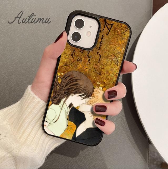 Чехол для телефона с фруктами Kyo Sohma аниме для iPhone 11 12 13 14 Pro Max mini XR XS SE 2020 7 8 Plus Samsung S21 S22