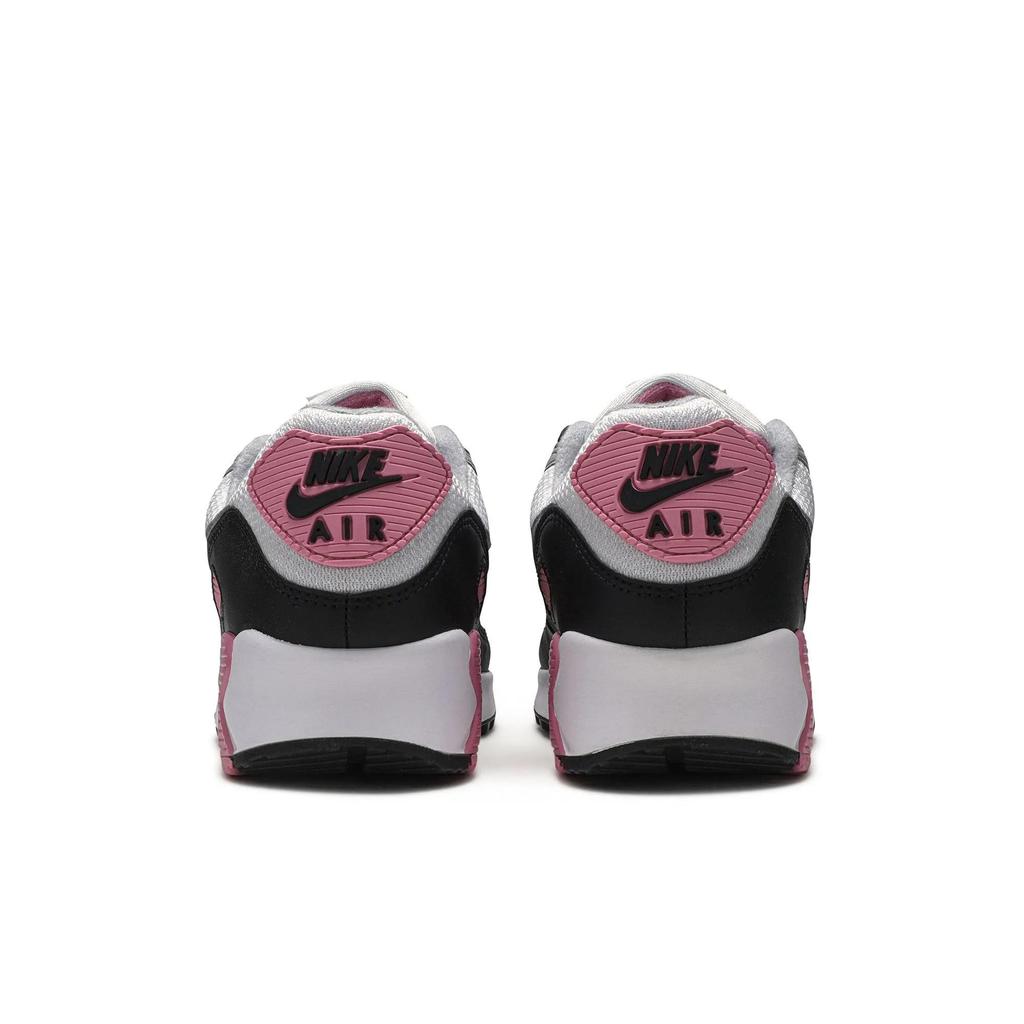 Nike Womens Air Max 90 'Rose Pink' (women's sizes) White / Particle Grey / Light Smoke Grey / Rose Pink Running Shoes CD0490 102