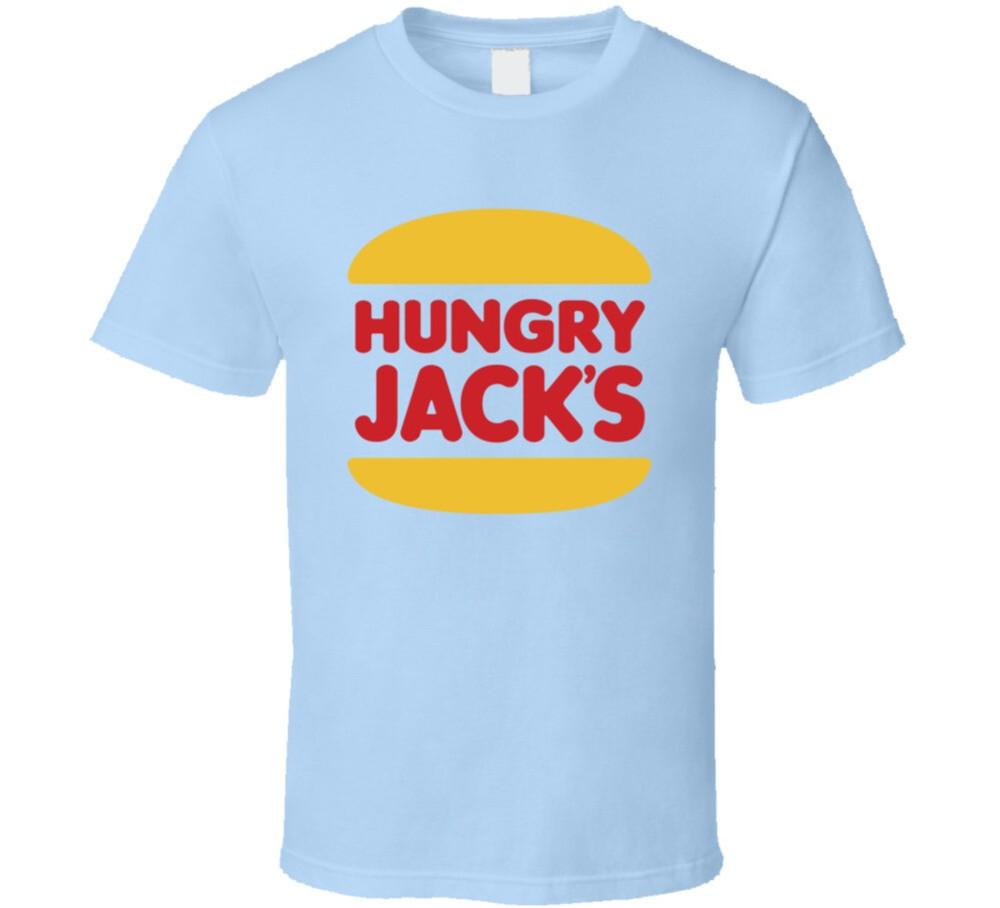 Футболка с логотипом ресторана Hungry Jack's