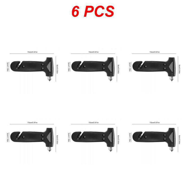 Новый автомобильный молоток безопасности, аксессуары для эвакуации из разбитого окна автомобиля, молоток для выживания с резаком для ремня безопасности, автомобильные инструменты для эвакуации