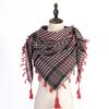 Popular Men's Arafat Keffiyeh with Tassels – Hot Middle East Style, In Stock