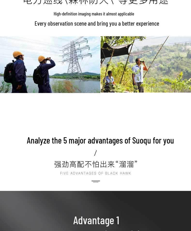Leilong Suo Qu 1s 8/10x32 Binoculars [Contact Only After Purchase]