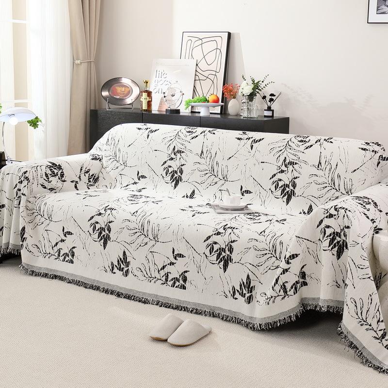 Чехол для дивана из синели, универсальный тканевый чехол для четырех сезонов, универсальный чехол для диванной подушки, нескользящий чехол, одеяло с защитой от царапин