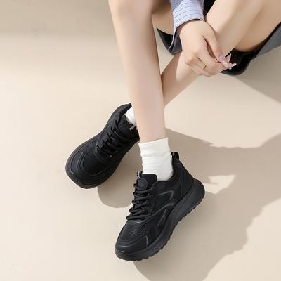 CRLAYDK Женские кроссовки для бега Женские сетчатые на шнуровке Теннисные кроссовки для ходьбы Легкие дышащие Тренировочные Стильные кроссовки