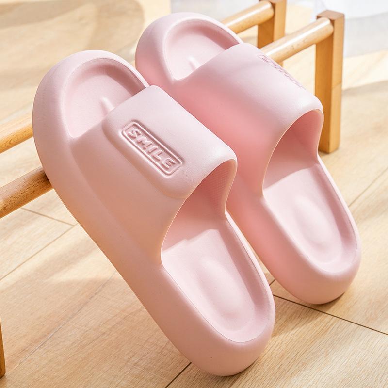 Hot Sale Summer EVA Non-Slip Thick Sole Comfortable Women Home Bath Slippers Sandals