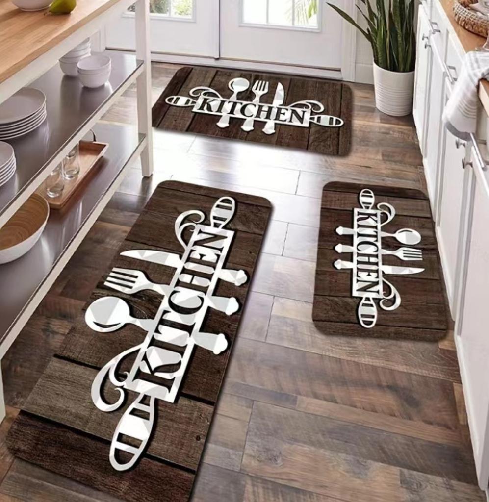Fashion Simple Nordic Style Kitchen Mat  Carpet House Hold Carpet Modern Home Decor