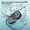 X11 Bluetooth гарнитура для мотоциклетного шлема водонепроницаемые беспроводные наушники 1200 мАч громкая связь шумоподавление мотоциклетные наушники