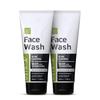 Face Wash Acne Control - With Neem & Charcoal - 200g (Pack of 2) - Oil Control, Prevents Acne, Especially for Oily Skin | Keeps Face Non-sticky