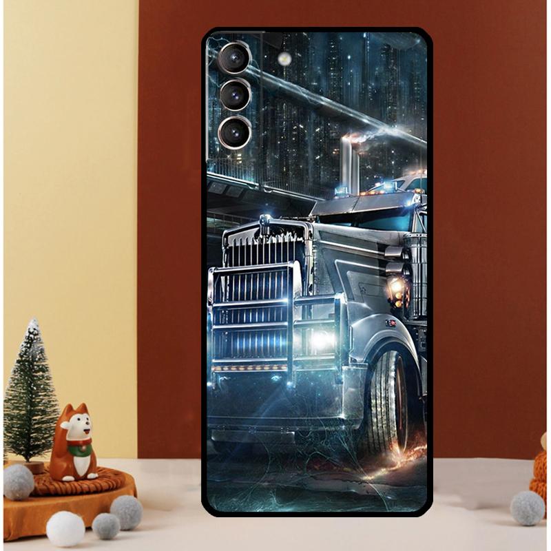 Крутой чехол для грузовика для Samsung Galaxy S23 S24 Ultra S8 S9 S10 S22 Plus Note 10 20 Ultra S20 S21 FE