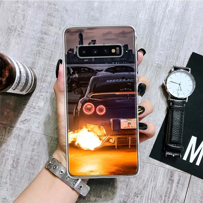 Чехол для телефона GTR Sport Car JDM для Samsung Galaxy S20 FE S10 Plus S21 S22 Ultra S10E S9 S8 S7 Edge J4 + чехол Fundas Coque
