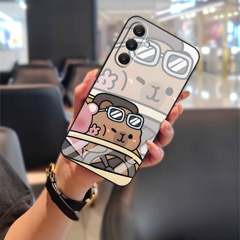 Чехол-накладка из ТПУ для телефона Samsung Galaxy M56 5G/SM-M566B, противоударный мягкий чехол, прочный чехол с граффити для пары
