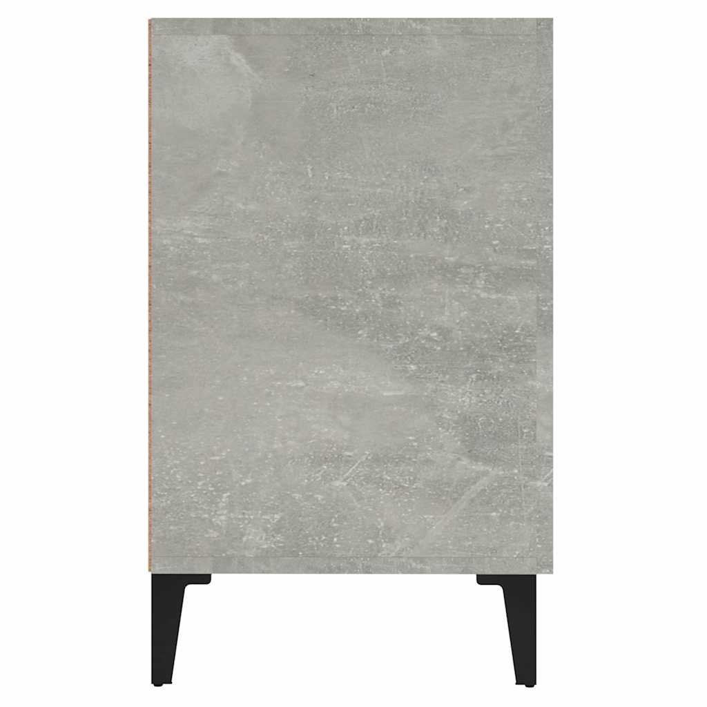 vidaXL Sideboard Betongrau 100x36x60 cm Holzwerkstoff