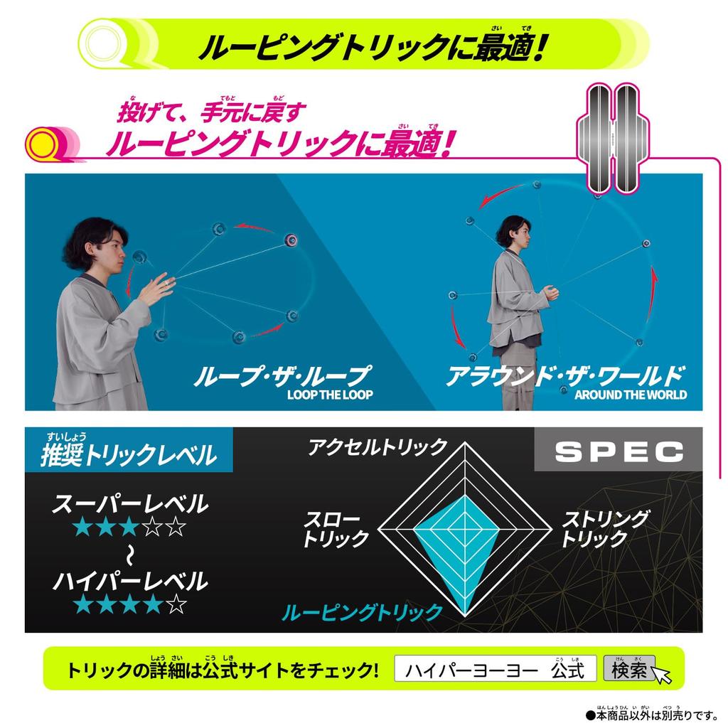 [BANDAI] HYPER YOYO ACCEL Hyper Yo-Yo Accel Accel Loop - Future Ninja