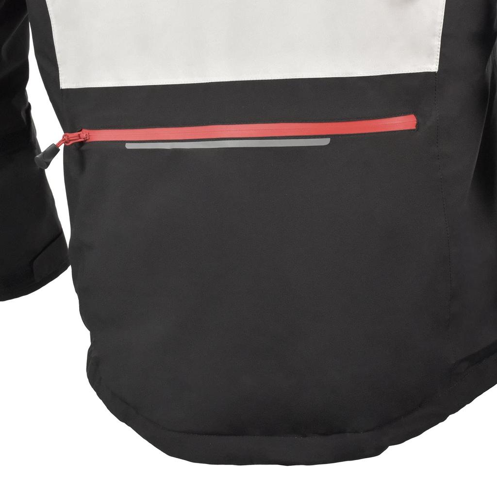 Мотоциклетная куртка Komine Stretchable WP Over Jacket Light WM JK-620 Pop-up Серый/Черный