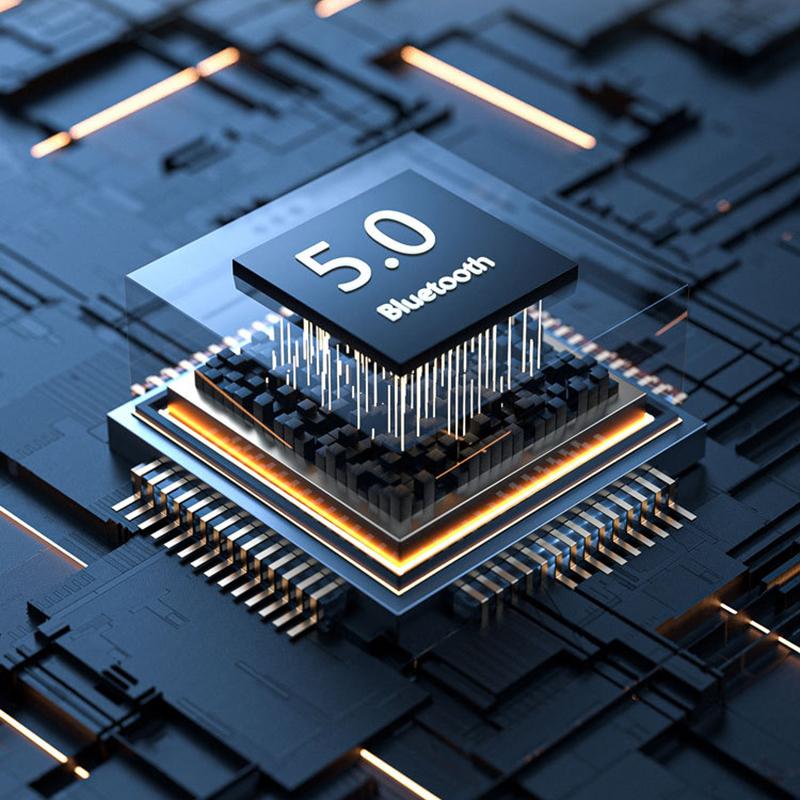 Pffee Super Bass Wireless Headphones Bluetooth 5.0 Headsets Support TF Card Noise Cancellation