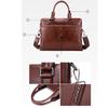 Men's Diagonal Handbag Horizontal Casual Briefcase Business Computer Bag
