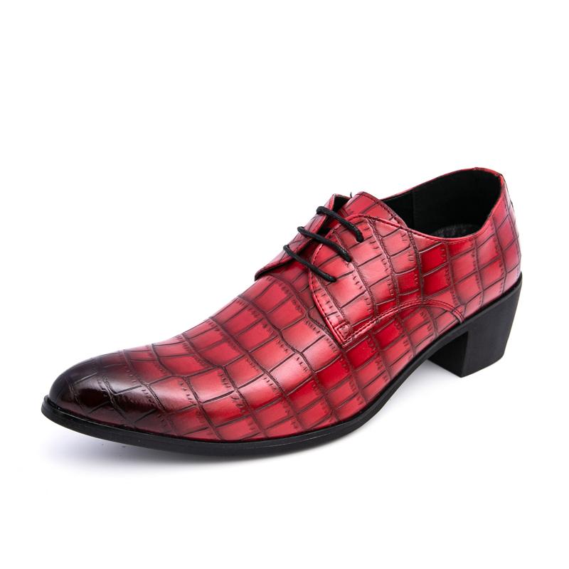 Men's Senior Fashion Trend Off Business Dating Wedding Shoes Formal Party Shoes Comfortable and Versatile Oxford Leather Shoes