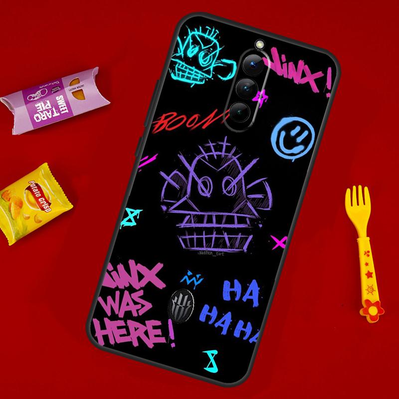 Аркейн Джинк Ви Аниме Для ZTE Nubia Red Magic 8 Pro Plus Мягкий Чехол Для Redmagic 7 Pro 7S 5G 5S 6R 6S 6 Pro Чехол