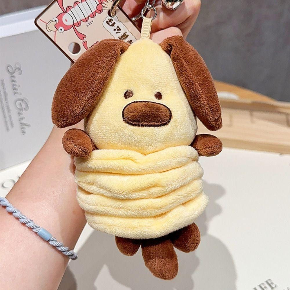 Мягкая мультяшная кукла брелок игрушка плюшевый подвесной орнамент милые животные плюшевый брелок студент